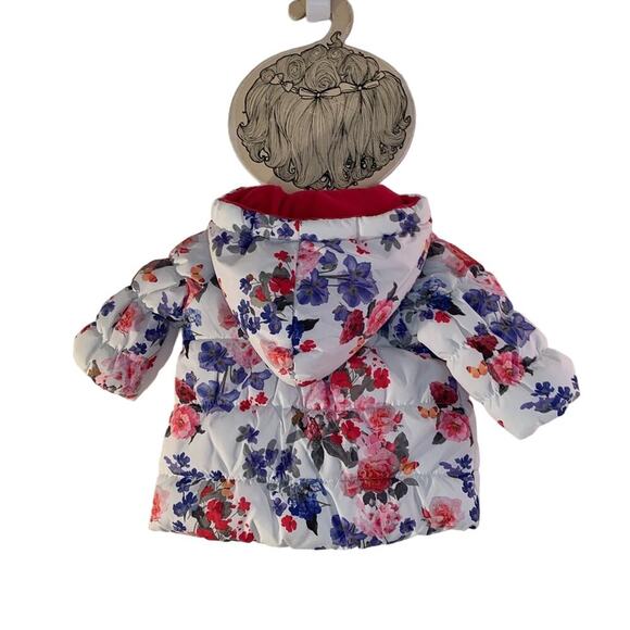 R 1881 by S. ROTHCHILD Girl’s Floral Puffer Jacket / Size: 3-6 Months - Picture 2 of 14